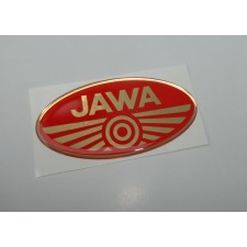 SAMOLEPKA GELOVÁ 3D - ZLATÁ/ČERVENÁ - (100X50MM) - VELKÁ